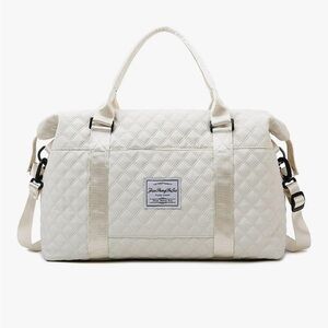 Travel Duffel Bag Sports Tote Gym Bag Shoulder Weekender Overnight Bag for Women